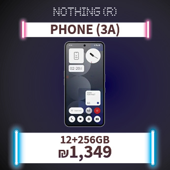 NOTHING PHONE 3A ב-1349 שח בלבד